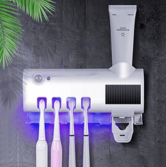 HygienicBrush™ - Soporte Esterilizador de Cepillos de Dientes