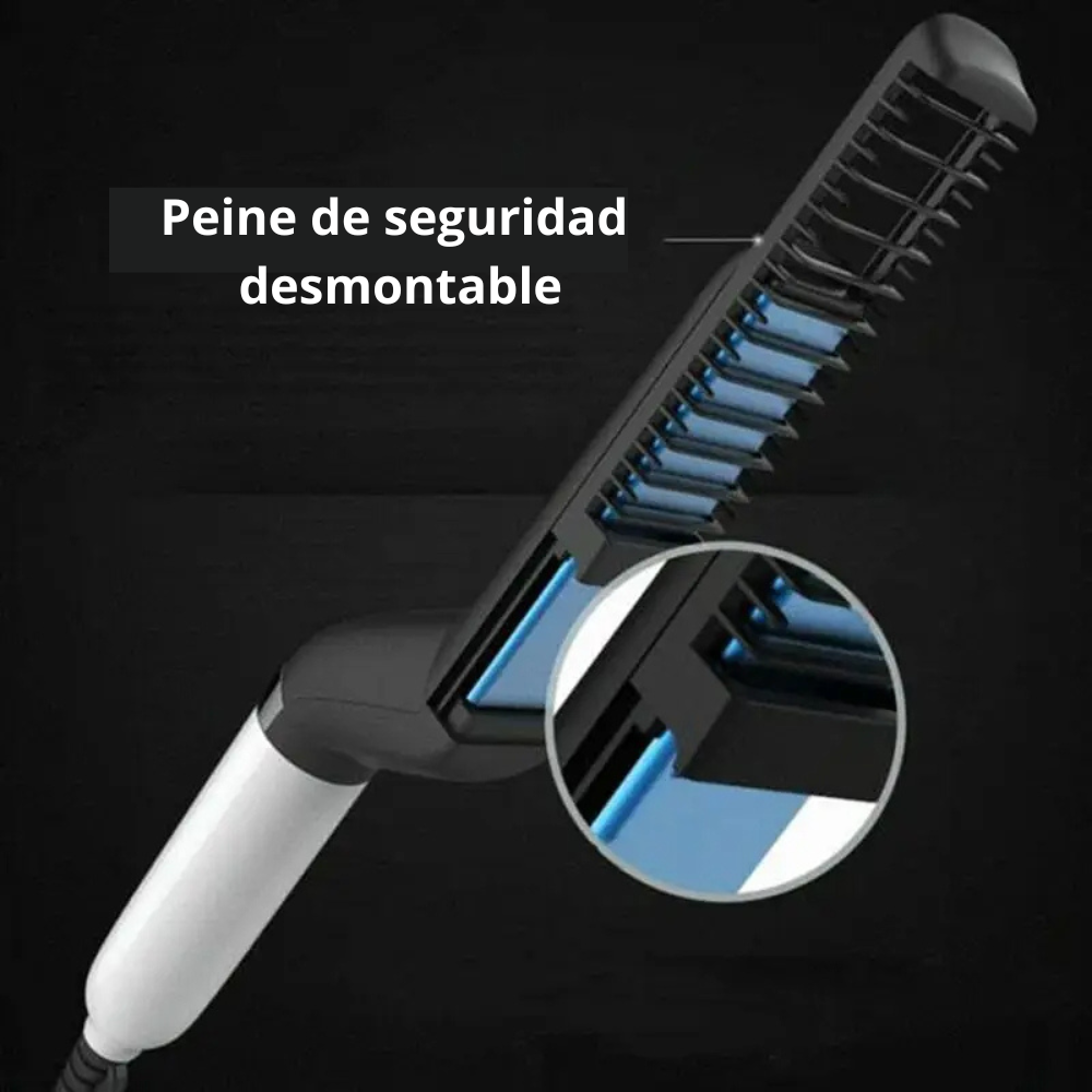 Cepillo Alisador ProStyler™- Cepillo Alisador Hombre Barba Alisadora